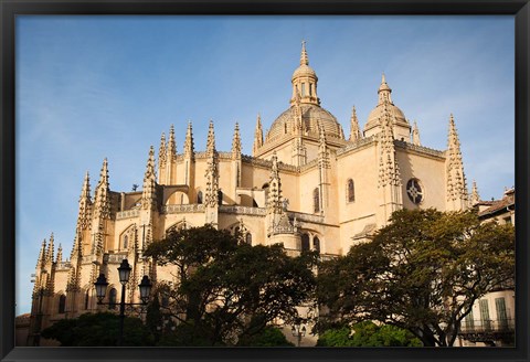 Framed Segovia Cathedral, Segovia, Spain Print