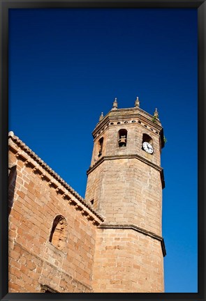 Framed Spain, Andalusia, Banos de la Encina San Mateo Church Print