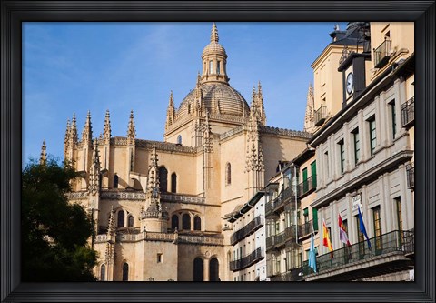 Framed Spain, Castilla y Leon, Segovia Cathedral Print