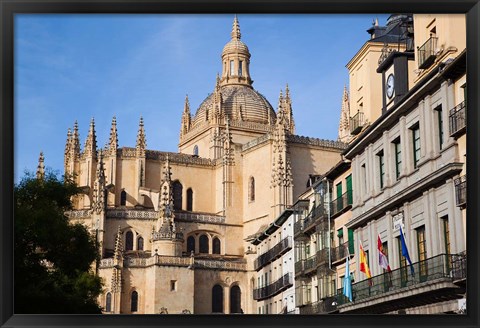 Framed Spain, Castilla y Leon, Segovia Cathedral Print