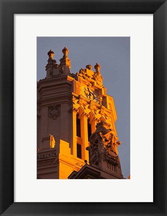 Framed Spain, Madrid, Palacio de Communicaciones Print