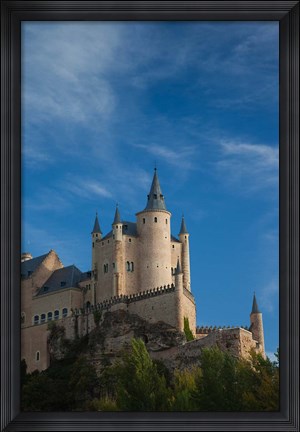 Framed Alcazar, Segovia, Spain Print