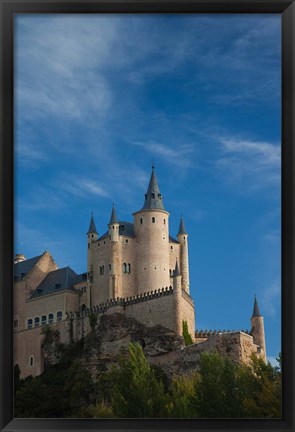 Framed Alcazar, Segovia, Spain Print