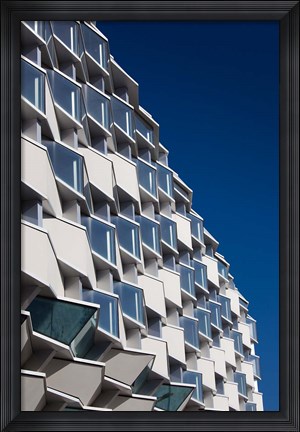 Framed Aragon Pavilion Building, Zaragoza, Spain Print