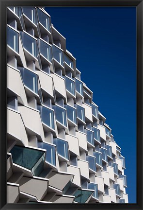 Framed Aragon Pavilion Building, Zaragoza, Spain Print