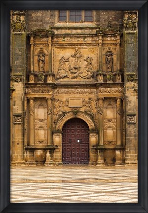Framed Capilla de El Salvador Chapel, Ubeda, Spain Print