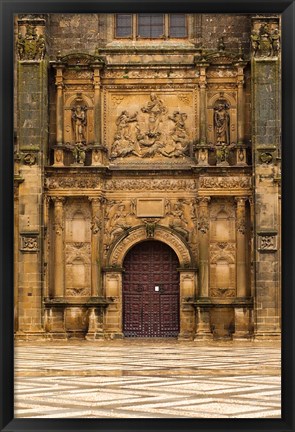 Framed Capilla de El Salvador Chapel, Ubeda, Spain Print