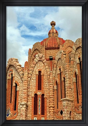 Framed Europe, Spain, Novelda Santa Maria Magdalena church Print
