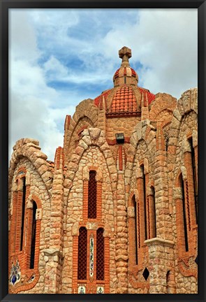 Framed Europe, Spain, Novelda Santa Maria Magdalena church Print