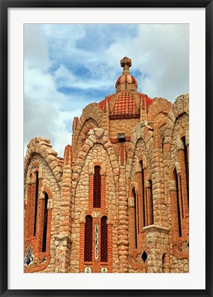 Framed Europe, Spain, Novelda Santa Maria Magdalena church Print