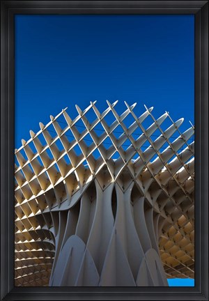 Framed Metropol Parasol, Plaza de la Encarnacion, Seville, Spain Print