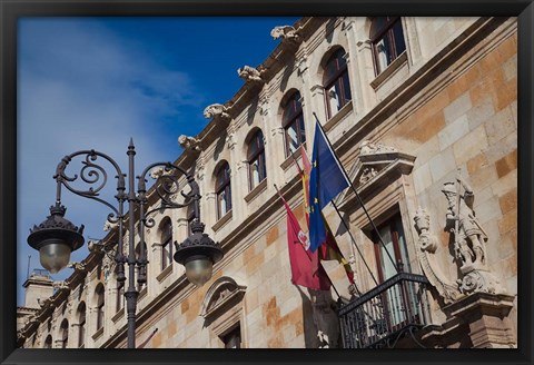 Framed Palacio de los Guzmanes, Leon, Spain Print