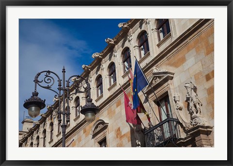 Framed Palacio de los Guzmanes, Leon, Spain Print