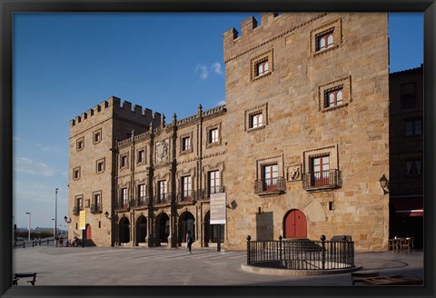 Framed Palacio de Revillagigedo, Gijon, Spain Print