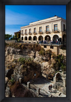 Framed Plaza de Espana, Ronda, Spain Print