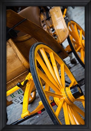 Framed Plaza del Triunfo, Seville, Spain Print