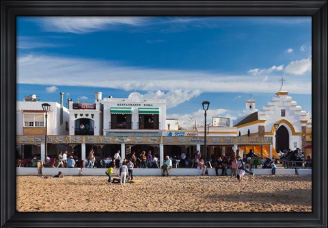 Framed Sanlucar de Barrameda, Spain Print