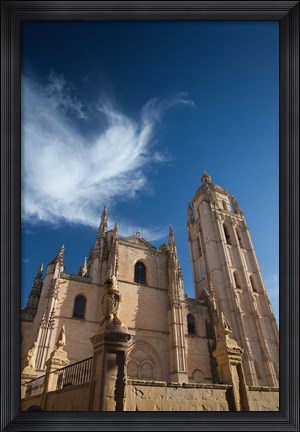 Framed Segovia Cathedral, Segovia, Spain Print