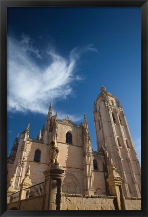 Framed Segovia Cathedral, Segovia, Spain Print