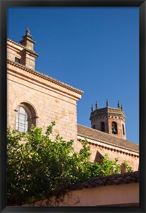 Framed Spain, Andalusia The San Mateo Church in Banos de la Encina Print