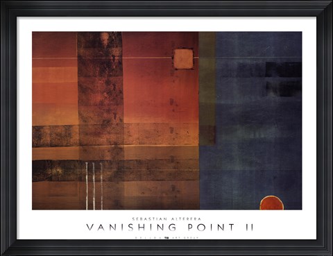 Framed Vanishing Point II Print
