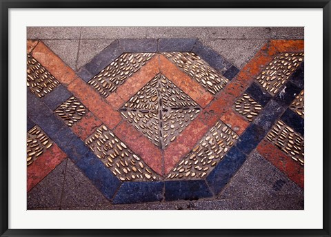 Framed Spain, Andalusia, Malaga Province, Ronda Decorative Tile Floor Print