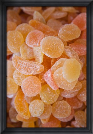 Framed Spain, Aragon, Zaragoza, Jellied Candy Print