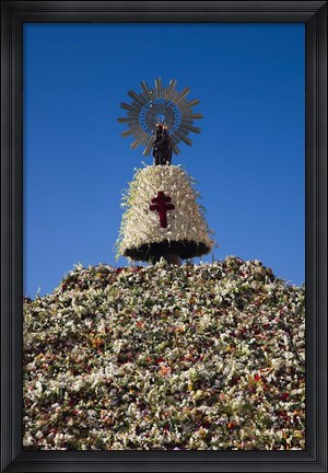 Framed Spain, Aragon, Zaragoza, Plaza del Pilar Print