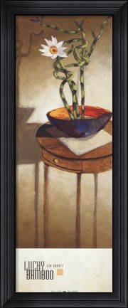 Framed Lucky Bamboo Print