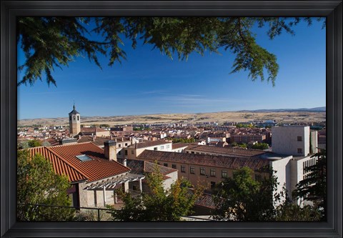 Framed Spain, Castilla y Leon, Avila, Parque del Rastro Print