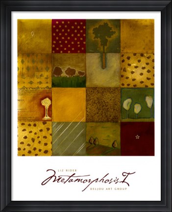 Framed Metamorphosis I Print