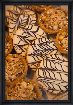Framed Spain, Castilla y Leon, Yemas de Avila, Sweets Print
