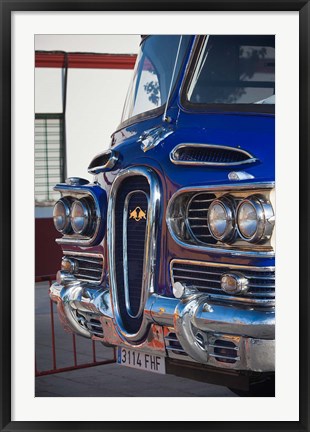 Framed Spain, El Puerto de Santa Maria, 1960s Pegaso bus Print