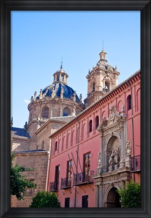 Framed Spain, Granada Church of San Justo y Pastor Print