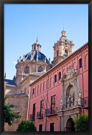 Framed Spain, Granada Church of San Justo y Pastor Print