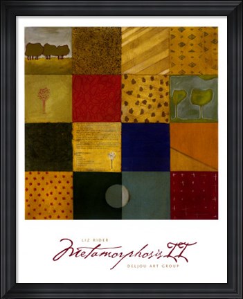 Framed Metamorphosis II Print