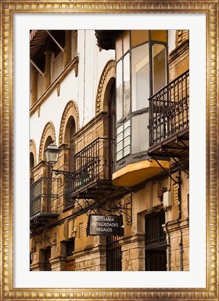 Framed Spain, Jaen Province, Ubeda, Town Building Detail Print