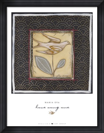 Framed Love Song One Print