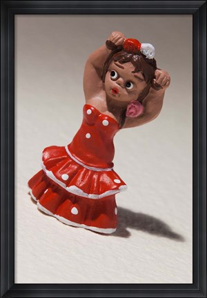 Framed Spain, Madrid, Souvenir of Spanish Dancers Print