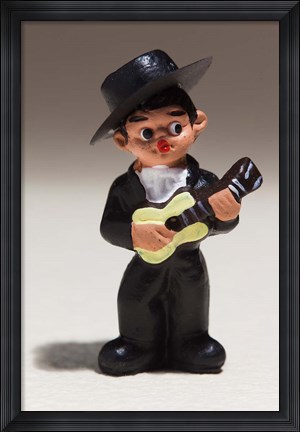 Framed Spain, Madrid, Souvenir of Spanish Musician Print