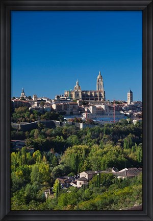 Framed Spain, Segovia, Segovia Cathedral, Morning Print