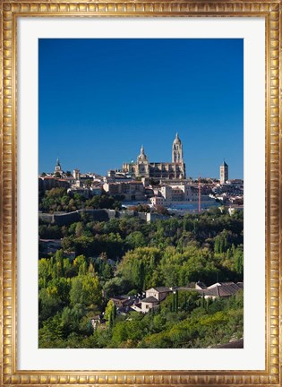 Framed Spain, Segovia, Segovia Cathedral, Morning Print