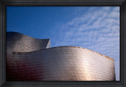 Framed Spider Sculpture, The Guggenheim Museum, Bilbao, Spain Print