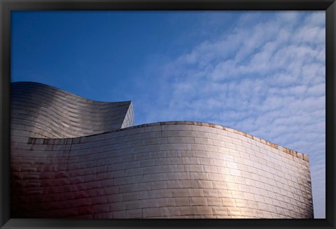 Framed Spider Sculpture, The Guggenheim Museum, Bilbao, Spain Print