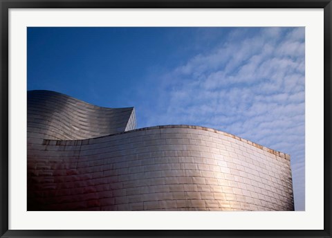 Framed Spider Sculpture, The Guggenheim Museum, Bilbao, Spain Print