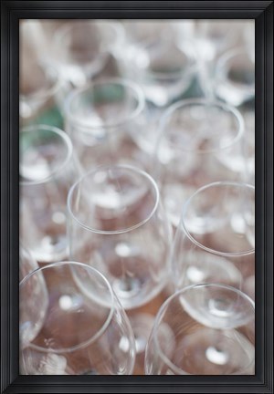 Framed Wine Tasting, Bodega Marques de Riscal Winery, Elciego, Basque Country Region, Spain Print