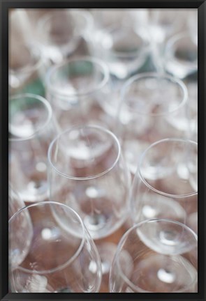 Framed Wine Tasting, Bodega Marques de Riscal Winery, Elciego, Basque Country Region, Spain Print