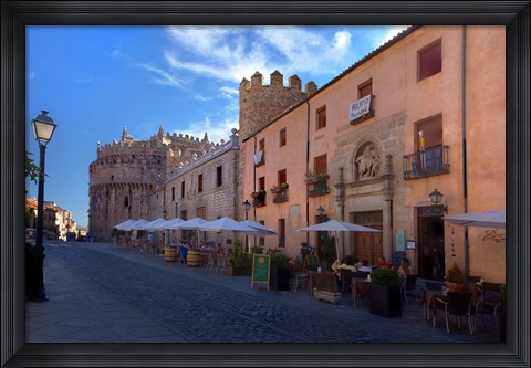 Framed Spain, Castilla y Leon Region Restaurants along the city of Avila Print
