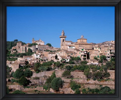 Framed Valldemosa, Majorca, Balearics, Spain Print