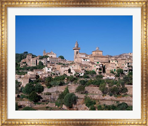 Framed Valldemosa, Majorca, Balearics, Spain Print
